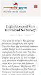 Mobile Screenshot of pokemonomegarubyandalphasapphiredownload.com